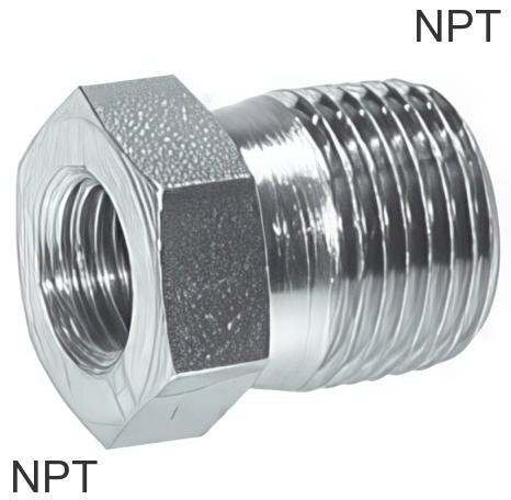 Raccord Réducteur Fileté Mâle/Femelle En Acier Inoxydable 316 - Pour Circuits Pneumatiques, Bricolage
