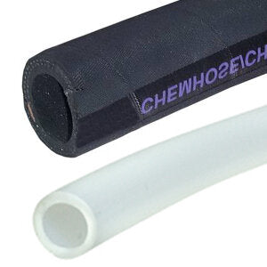 Tuyau en PTFE (Téflon) résistant aux produits chimiques 10x12 mm 50 m  couleur naturelle