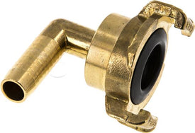 GEKA 40mm Garden Hose Coupling With Rotatable Elbow Hose Pillar