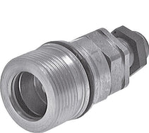 Hydraulic High Pressure Screw-on Couplings ISO 14541 With Tube Connection And Bulkhead