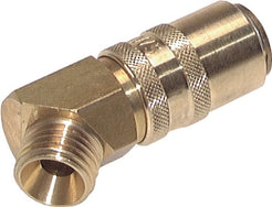 DN 6 Mold Coupling Sockets With 45-Deg Male Thread