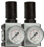 Image en vedette de la collection - Manifold Pressure Regulators Futura 1, 1/4 - 3/8 Inch, 2500 L/min