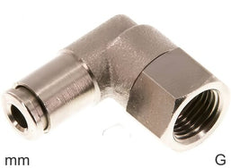 Coude Raccords Push-In Laiton Filetages G Femelle