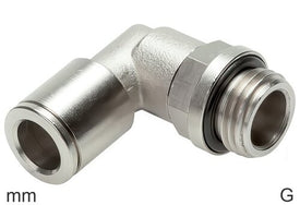 Raccords Coudés Push-In Laiton G-Filets Mâle