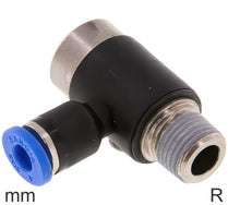 Coude Raccords Push-In Laiton Et Plastique Filetages R Mâle Hexagonal Intérieur