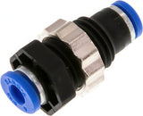 Image en vedette de la collection - Push-In Fittings Brass And Plastic Bulkhead (3-16mm)