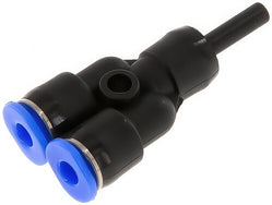 Push-In Y Raccords Laiton Et Plastique Avec Plug In (3-6mm)