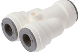 Image en vedette de la collection - Push-In Y Fittings Plastic Liquids And Food Inch
