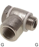 Image en vedette de la collection - Raccords Coudés Push-On Filetages G Mâle/Femelle Banjo