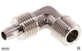 Image en vedette de la collection - Raccord Coudé Filetages R En Acier Inoxydable Mâle Sans Écrou