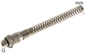 Raccords Enfichables Rapides Laiton Filetages G Mâle Avec Protection Contre La Flexion