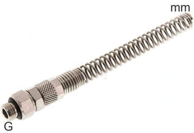 Raccords Enfichables Rapides En Laiton À Filetages G Avec Protection Contre La Flexion