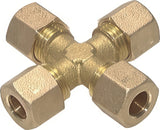 Image en vedette de la collection - Compression Cross Fittings Brass