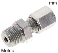 Raccords À Bague Coupante Acier / Acier Inoxydable Filetages Métriques Mâle