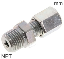 Bague Coupante Raccords Acier / Acier Inoxydable Filetages NPT Mâle