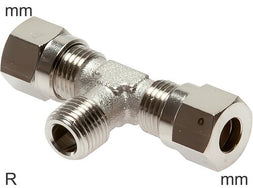 Bague Coupante Raccords En T Laiton Filetages R Mâle