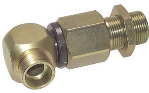 Raccords Pivotants À Angle Avec Guidage À Bille Et Bague Coupante PN350 Raccord Traversant