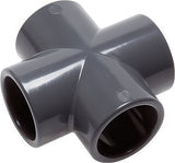 Image en vedette de la collection - PVC Cross Fittings With Female Socket PN16