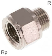 Rallonges Filetées Laiton R/Filetages Rp PN16