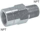 Image en vedette de la collection - Rallonges Filetées Acier / Acier Inoxydable Filetages NPT PN345