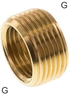 Mamelons Réducteurs Laiton Filetages G Sans Collier PN100