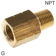 Mamelons Réducteurs Laiton / Acier Inoxydable Filetages-G/NPT PN700