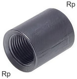 Image en vedette de la collection - Raccord À Douille Acier Inoxydable Filetages Rp EN 10241/DIN 2986 PN40