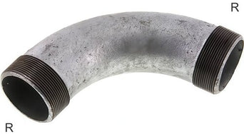 Raccords Coudés Filetés Fonte / Acier Inoxydable Filetages R PN25
