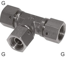 Raccords En T Acier / Acier Inoxydable Filetages G Femelle Avec Cône Pour Tuyau À 60 Degrés PN400