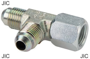 Raccords En T Acier / Acier Inoxydable Filetages JIC Mâle/Femelle En L PN350