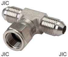 Raccords En T Acier / Acier Inoxydable Filetages JIC Mâle/Femelle En T PN350