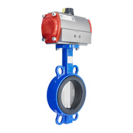 Pneumatic Stainless Steel Butterfly Valves (Wafer)