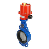 Image en vedette de la collection - Electric Cast Iron Butterfly Valves (Wafer)
