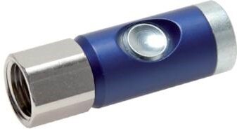 Douille De Raccordement Pneumatique De Bouton-Poussoir De Securite DN 7.2 Euro Avec Filetage Femelle