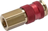 Image en vedette de la collection - Color Coded DN 7.2 Air Coupling Sockets With Female Threads