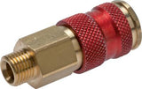 Image en vedette de la collection - Color Coded DN 7.2 Air Coupling Sockets With Male Threads