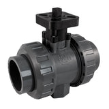 Image en vedette de la collection - PVC Ball Valves (ISO-Top Solvents) For Pneumatic Actuator