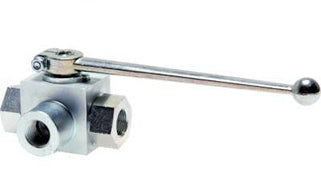3-Way Hydraulic Threaded Ball Valves