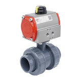 Image en vedette de la collection - Pneumatic PVC Ball Valves