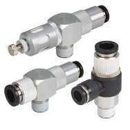 Soupapes D'échappement Rapide Avec Raccords À Enfoncer