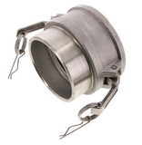 Image en vedette de la collection - Douilles De Raccordement Camlock Avec Raccord À Souder Type B-AS