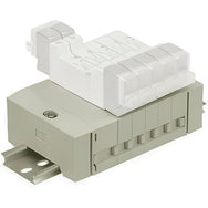 SMC Stacking Manifold With DIN Rail Mount D-sub Connector SS5Y3-45F 3000