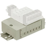 Image en vedette de la collection - Collecteur Empilable SMC Avec Montage Sur Rail DIN Connecteur D-sub SS5Y3-45F 3000