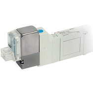 SMC 5/3-Way In-Line Pneumatic Solenoid Valves SY3000