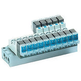 Image en vedette de la collection - Collecteurs SMC Pour Vannes SYJ3000 Avec Câblage Individuel