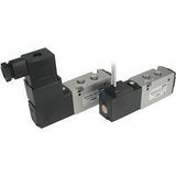 Image en vedette de la collection - SMC 5/3-Way In-Line Pneumatic Solenoid Valves VFS1000