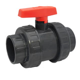 Image en vedette de la collection - PVC True Union Ball Valves (Solvent Sockets)