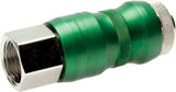 Image en vedette de la collection - DN 7.2 Euro Safety Air Couplings (slide) With Female Threads