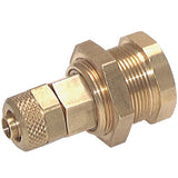 Image en vedette de la collection - Pull Off DN 5 Air Coupling Sockets With Union Nut And Bulkhead