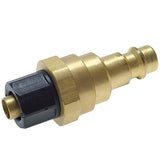 Image en vedette de la collection - DN 7.2 Euro Air Coupling Plugs With Union Nut And Check Valve